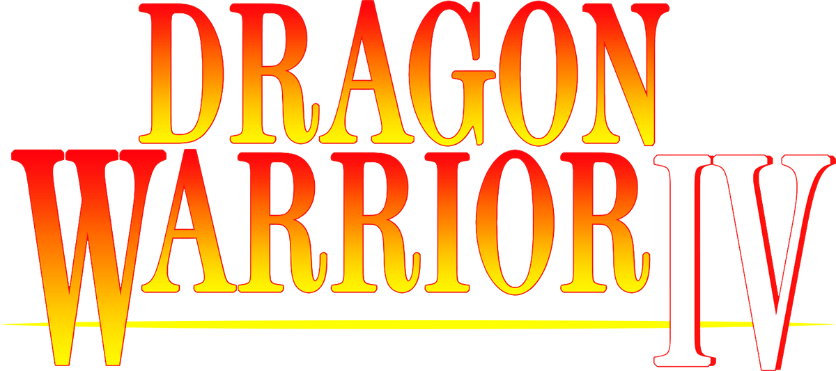 Dragon Warrior IV logo for NES